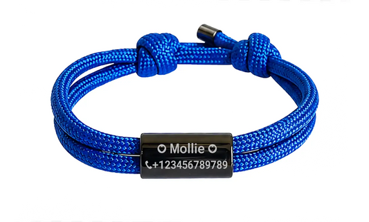 Trendband Blau